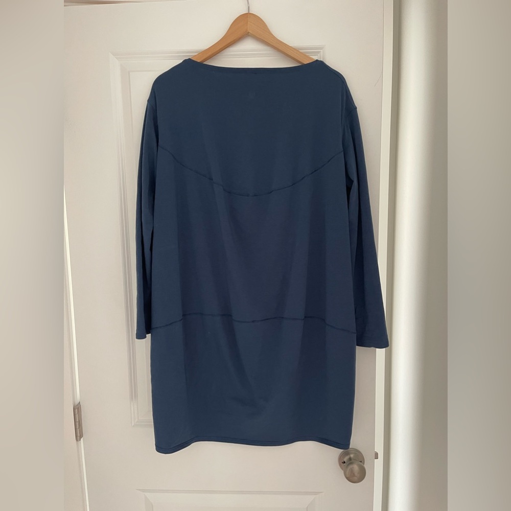 lululemon athletica Long Sleeve Tunic Dress - Navy Blue